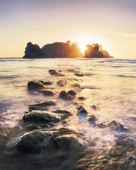 Fotobehang - Island Dreaming 200x250cm - Vliesbehang