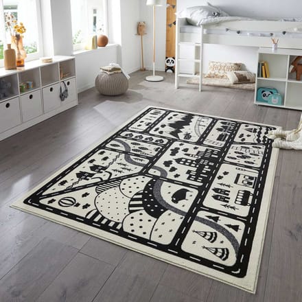 Hanse Home Vloerkleed 80 cm x 150 cm Landscapes Crème