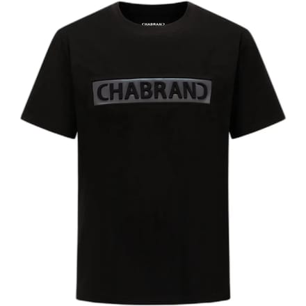T-shirt met ingelijst logo Chabrand