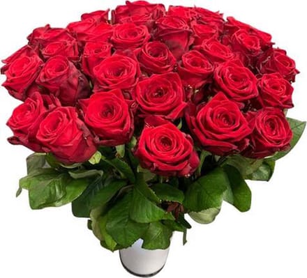 40 rode rozen boeket