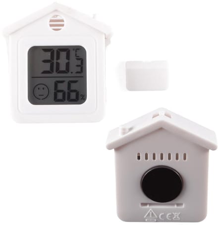 Digitale Binnenthermometer en Vochtigheidsmeter met LCD-Scherm