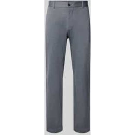 slim fit pantalon van viscosemix model 'TIUS2'