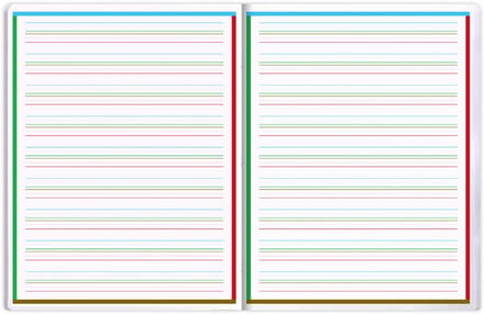 Clairefontaine Dyslexie schrijfblok A4, 100 pagina's