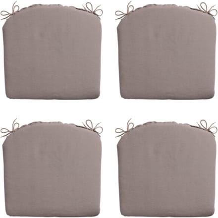 Madison - Zitkussen Panama taupe - Ca. 46x48 cm - Set van 4