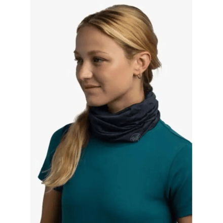 Buff Merino Lightweight Nekwarmer (Maat - OS, Kleur - Solid Night Blue)