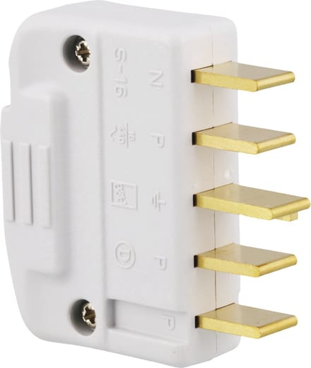 Nordic Quality Plug 3P+N+J Straight (D)