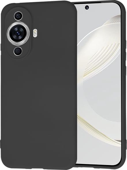 Hoesje geschikt voor Huawei nova 12s - Techsuit Soft Flex Silicone Back Cover - Black