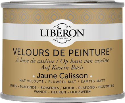 Liberon Velours De Peinture Muurverf - Mat - Jaune Calisson - 0,125l