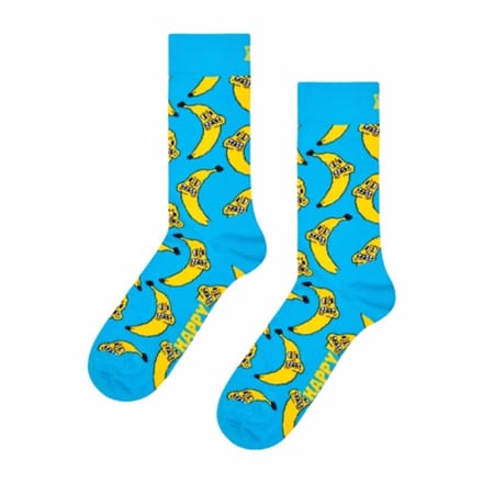 Happy Socks - Angry Banana Sock - Heren - Sokken