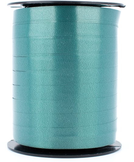 Krullint - cadeaulint - 10 mm x 250 meter - donkergroen