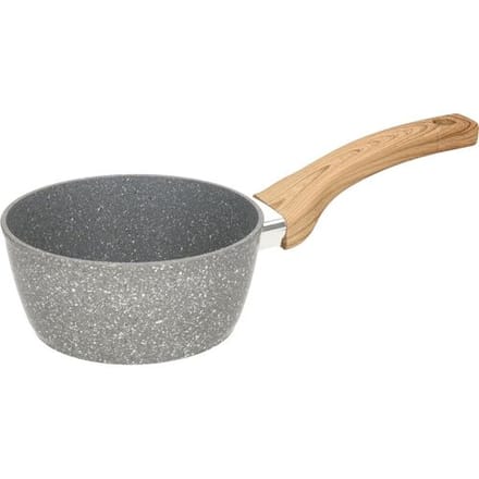 5Five Steelpan - D17 cm - 1,7L - grijs - aluminium/rvs - juspan/sauspan - pannen