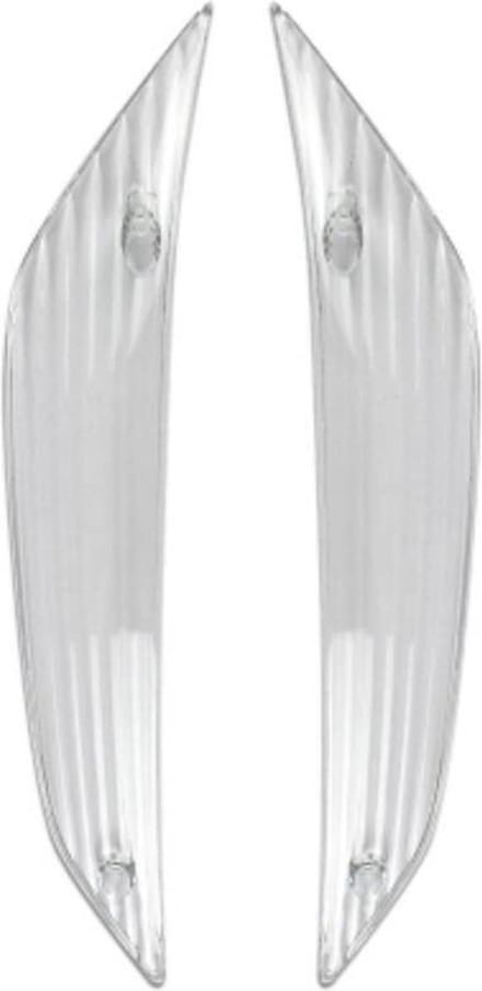 Knipperlichtglas Set Voor Piaggio Zip 2000 Helder (Voorkant)