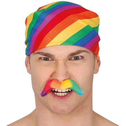 Regenboog Bandana Hoofddoek 1 Stuk multi