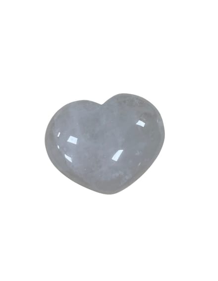 Bergkristal edelsteen hart 45 mm