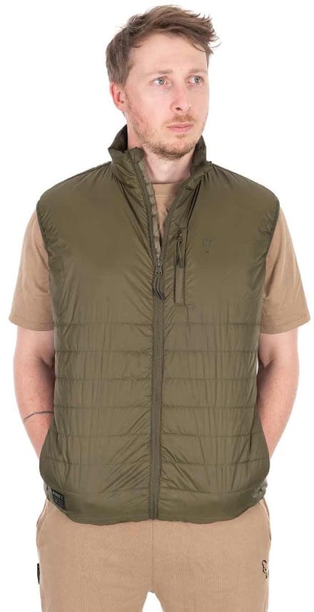 Fox Olive Quilted 100 Gilet Medium