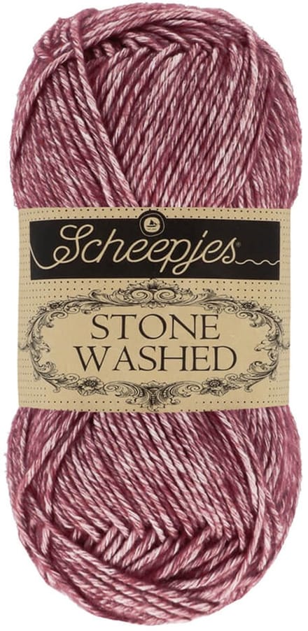 Scheepjes Stone Washed 50 gr - 810 Garnet