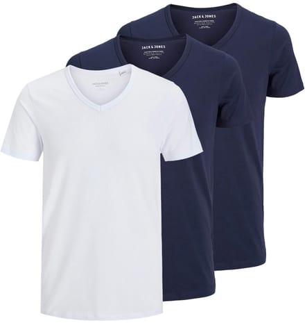 Jack & Jones Heren t-shirt 3 pack Essentials