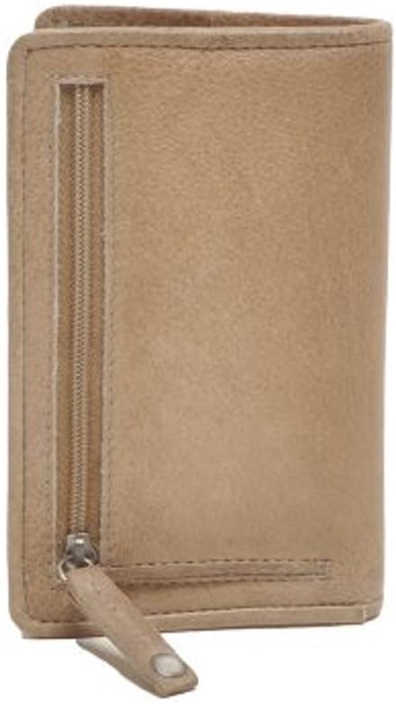 Berba | Lucca | Damesportemonnee | 8 pasjes | RFID | Taupe | Leer