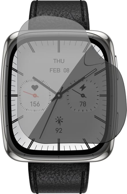 Privacy Screenprotector geschikt voor Amazfit Active 2 Square - 1x FlexGuard Screen Protector