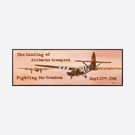 Zeefdruk Airborne Collection - Fighting for Freedom
