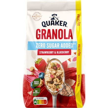 Granola Strawberry Blueberry