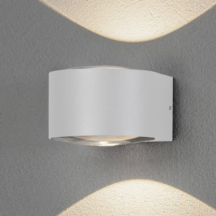 KonstSmide - Buitenlamp Up - Down Gela wit - LED
