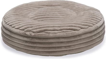 Designed by Lotte Reza - Hondenkussen - Rond - Beige - 80x80x20 cm