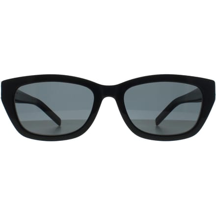 Saint Laurent Cat Eye Vrouwen Glimmend Zwart Grijs SL M153
