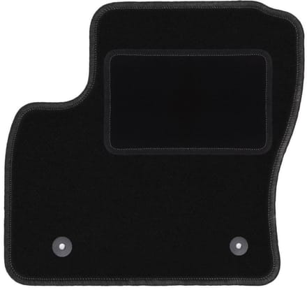 Bestuurdersmat zwart voor: Ford Kuga MK1 SUV (2011-2013)