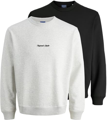 Jack & Jones Heren sweatshirt 2 pack Norrebro