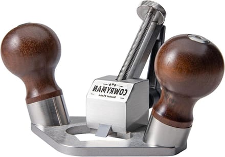 Handfreesfrees - Groefmachine Hout - Precisie Groeven Maken - Micro Verstelbaar - 8 MM Snijdiepte - Zilver
