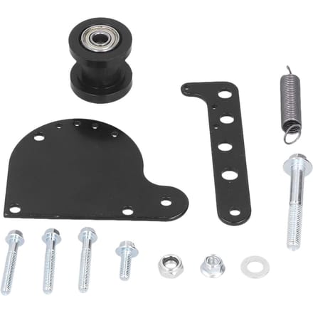 Zwarte Veerbelaste Kettingspanner Kit Geschikt voor 49cc 66cc 80cc Motor Gemotoriseerde Fiets gray