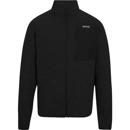 Scaris fleecevest met volledige ritssluiting voor heren, gemêleerd model