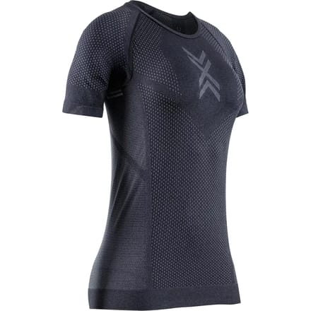 X-Bionic Xceed Hardloopshirt Korte Mouwen Dames X Black/Rhino Grey - M
