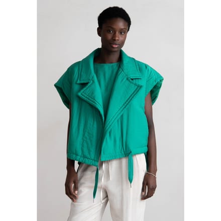 Humanoid Elio Sage Taglia: S | Gilet Outlet | Donna | Verde