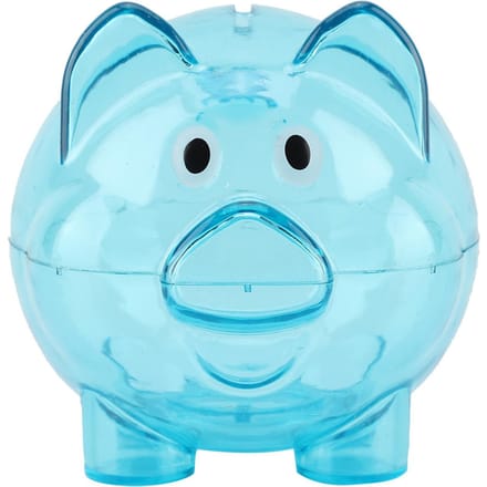 Tirelire cochon créative mignonne de couleur cadeau d'anniversaire jouet tirelire cochon(vert) blue