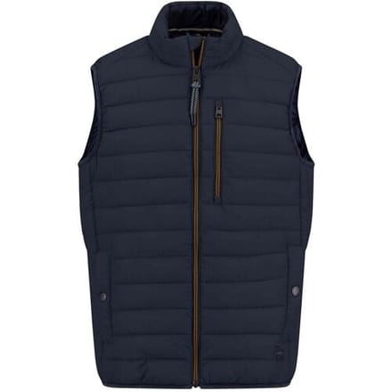 Fynch-Hatton Body-Warmer Light Weight Subtle Details Dark Navy / male
