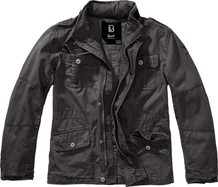 Brandit - Britannia Kinder Jacket - Kids 122/128 - Zwart
