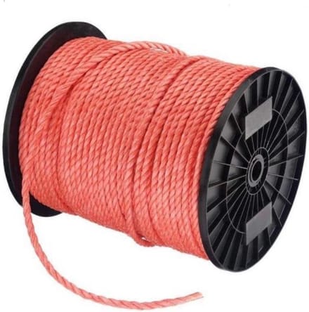 polypropeen spoel touw oranje G1 60 mtr 12mm