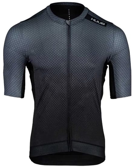Huub Core 4 Korte Mouw Wielertrui Grijs S Man