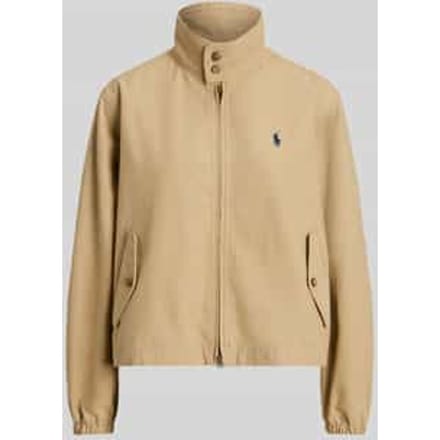 regular fit blouson van puur katoen