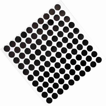 Biljarttafel Balpen Sticker Witte Balzoeker Accessoires (Engels Snooker 10mm) black