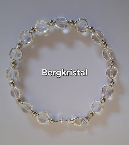 "Bergkristal" Armband