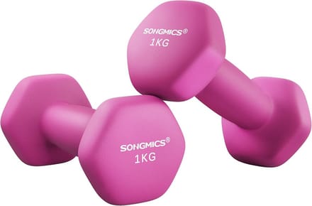 Dumbbell set van 2 roze: Verbeter je Kracht en Uithoudingsvermogen met Stijlvolle Halters