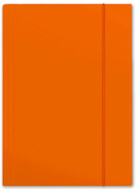 Penmate Kaart met Elastiek A4 Oranje - School & Kantoor