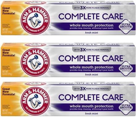 Arm&Hammer Complete Care - Tandpasta - Verwijdert vlekken, 3-pack