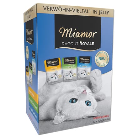 Miamor - Ragout Royale Multipack 48x100g - 3 smaken voordeelverpakking