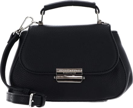 SEIDENFELT MANUFAKTUR Handtas Schoudertas Bjuv Small Handbag Black Zwart
