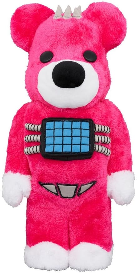 400% Bearbrick - Psychobear (Costume Version) by HIDE