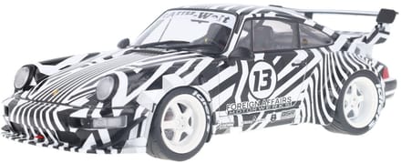 The Zebra Porsche 911 964 RWB modelauto 1:18 Solido